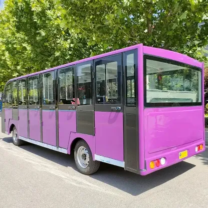 Picture of 2023 Promotion Low Price Powered 72V 7.5kw 23 Seats Electric Sightseeing Bus in Stock